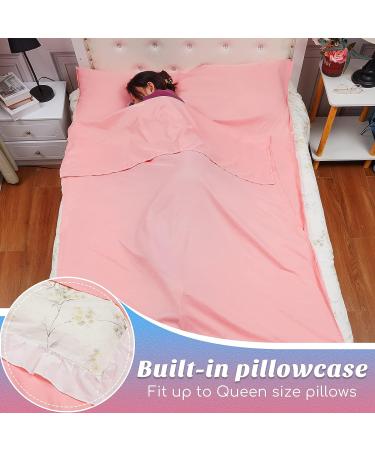 Irenare Self Tan Sleep Sack - Lightweight Sleeping Bag Liner for Self Tanner - Pink - Buy Online on GoSupps.com