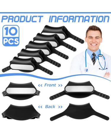 10 Pcs Personalized Stethoscope Name Tags - Ideal ID Tags for Nurses, Doctors, Veterinarians, Med Students - Includes Name Label Stickers - Buy Online on GoSupps.com