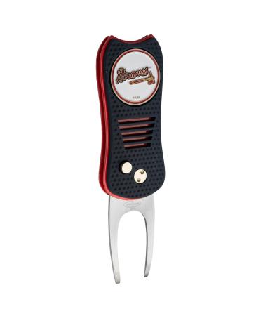 Team Golf MLB Unisex-Adult Switchfix Divot Tool Atlanta Braves One Size Multi Team Colors