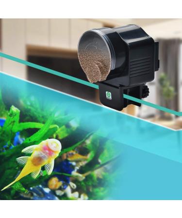 Podazz Aquarium Fish Feeder Vacation Aquarium Automatic Fish Food Dispenser Tank Feeder Timer Auto Feeders for Holiday Vacation Fish Dispenser (AF-2003D) AF-2003D Black - Buy Online on GoSupps.com