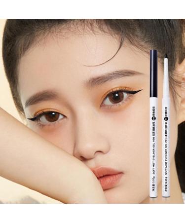 Eyeliner Gel Pencil | Fine Tip Waterproof Liner Sweatproof Long Lasting Smooth Eye Makeup Glides On Easily To Create Any Look For Women Makeup Rowces #03 Dial the Sand - Buy Online on GoSupps.com