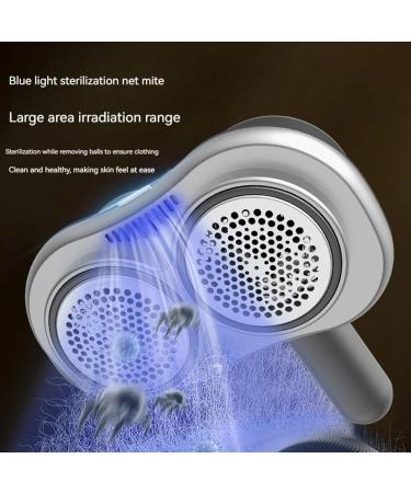 Double Headed Fabric Shaver & Lint Remover - Portable Rechargeable Hair Ball Trimmer for Clothing & Sweaters - Efficient Pilling Removal Tool (Color B) - International Shipping Available - Buy Online on GoSupps.com