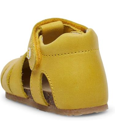 Falcotto Alby Yellow Leather Fisherman Sandals - Size 2 UK Child - Buy Online on GoSupps.com