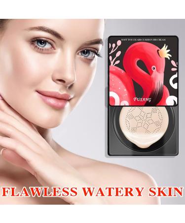 Mushroom Head Air Cushion CC Cream Foundation Moisturizing BB Cream Foundation Makeup Long Lasting CC Cream Liquid Foundation Matte Concealer Foundation Suitable for All Skin Types(Ivory) Ivory B - Buy Online on GoSupps.com