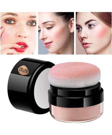 Powder Blush - Soft Air Cushion Cheek Blush Mushroom Puff Loose Powder Blush Long-Lasting Highly Pigmented Blush Makeup for All Day Wear Easy to Blend Makeup Aezon Coral Red - Buy Online on GoSupps.com