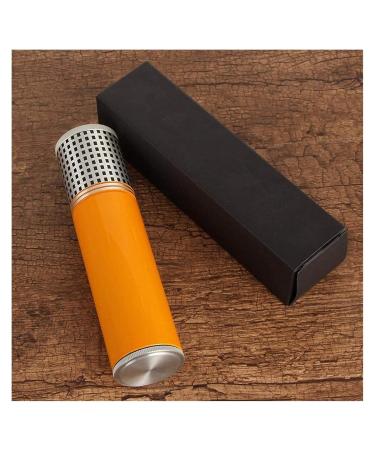 Cigar Box Stainless Steel Cigar Tube Portable Cigar Case Sealing Metal Cigar Storage Box with Hygrometer and Humidifier Waterproof Dustproof and Shockproof Great Gift Kit - Buy Online on GoSupps.com