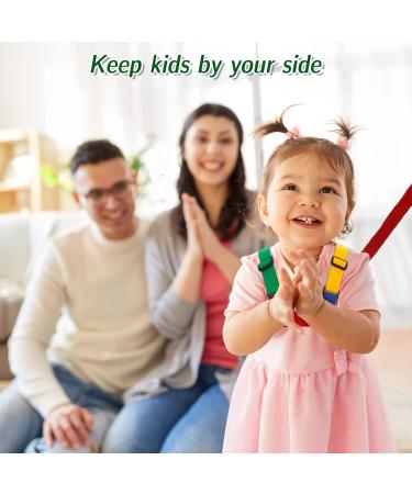 Child Safety Walking Harness & Leash Set - Anti-Lost Toddler Hand Belt for Children - Yellow/Green - Buy Online on GoSupps.com