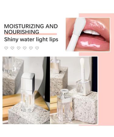 DAGEDA Tinted Lip Oil Plumping Gloss for Hydrated and Nourished Lips - Clear Shine - Buy Online on GoSupps.com