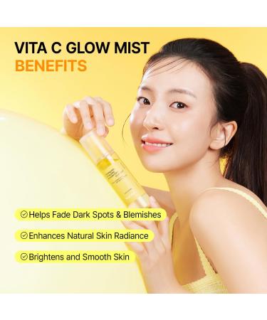 VEGANIFECT Randiance Duo, Vita C Mist & Collagen Overnight Wrapping Mask, Boosts Hydration and Skin Elasticity for a Long-Lasting Glow, Korean Skin Care - Buy Online on GoSupps.com