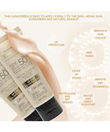 Natural Sunscreen SPF 50 | Broad Spectrum Face & Body Moisturizer for Ultimate Skin Protection - Buy Online on GoSupps.com