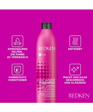 Redken Color Extend Magnetics Conditioner 500ml | Color Protection & Shine for Color-Treated Hair - Buy Online on GoSupps.com