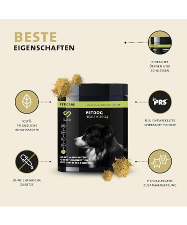 Peticare Detox Powder for Dogs | Supports Liver & Kidney Health | Promotes Digestion & Immunity | Natural Supplement with Mariendtel & MSM | 125g - Buy Online on GoSupps.com