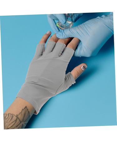 FOMIYES 4 Pairs Manicure Half Finger Gloves Manicure Uv Gloves Anti-uv Gloves for Gel Nails Gel Nail Lamp Uv Gloves Uv Gloves for Gel Manicures Nail Uv Gloves Spandex Daily Use Women's - Buy Online on GoSupps.com