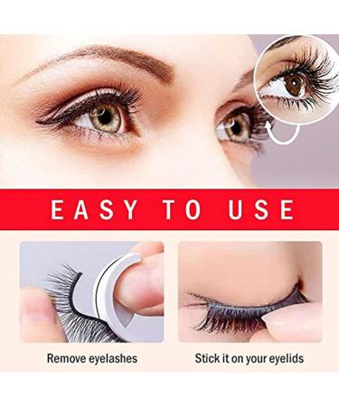 2023 Reusable Self-Adhesive Natural Fluffy False Eyelashes - Wispy Long Extension Pack for Girls and Women - Glue-Free and Skin-Friendly - Buy Online on GoSupps.com
