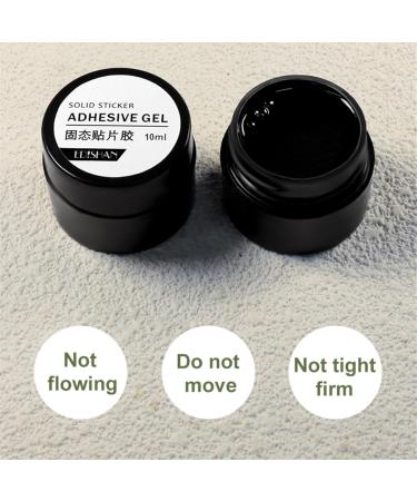 Solid Nail Glue For Press On Nails 10g Curv Life Solid Gel Nail Glue For Nail Tips Clear Acrylic Solid Nail Glue Solid builder gels For Nail Strengthen Uv Light Cured Nail Art - Buy Online on GoSupps.com