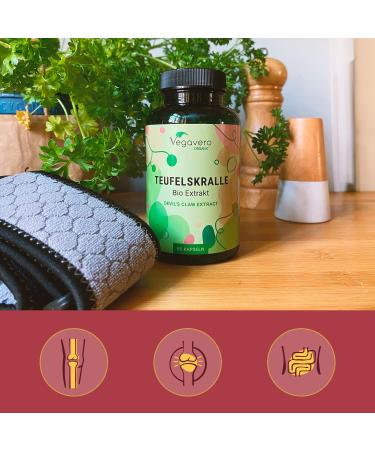 Harpagophytum ORGANIC | Extra Strength: 4995 mg | 2.7% Harpagosides | Joint: Joint Pain + Anti Inflammatory + Mobility | No Additives and Vegan | 90 Capsules - Buy Online on GoSupps.com