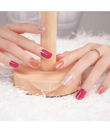 DANNI & TONI 28 Stickers Semi Cured Nail Wraps Soft Self-Adhesive Gel Nail Stickers(Marble Veins) Salon-Quality Gel Nail Polish Strips Manicure Stickers Set-Foil Stamping Marble Pattern - Buy Online on GoSupps.com