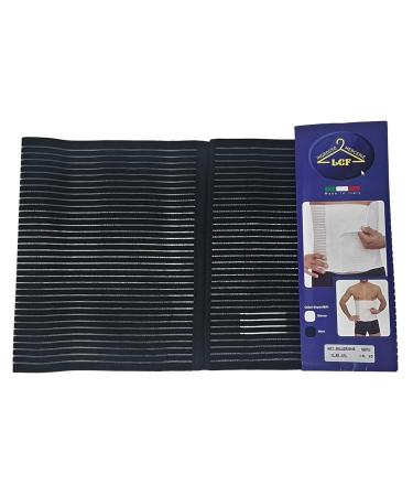 Ingrosso Mercerie LCF Lombar Headband - 28cm Black Figure-Forming for Men & Women | Made in Italy - Buy Online on GoSupps.com