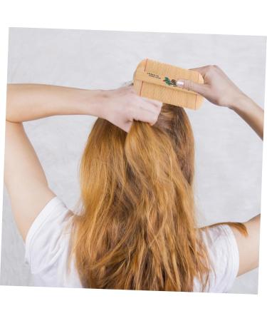 Lot de 2 Peignes Dents Denses en Bambou Antipelliculaire Double Face L ger et Portable Massage Cuir Chevelu Soin Cheveux et Anti-poux pour Gar on et Filles et Style Al atoire - Buy Online on GoSupps.com