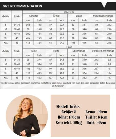 Ekouaer Women's Thermal Underwear Set | Fleece Lined U-Neck Ski Wear for Winter | S A-Black - Buy Online on GoSupps.com