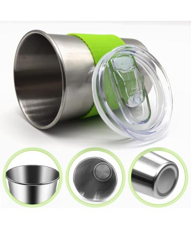 Vayugo Kids Cups 5 Pack Stainless Steel 12oz with Lids & Straws | Spill-Proof Toddler Tumblers | Unbreakable Sippy Cup for Children & Adults | Leak-Proof Water Bottle & Travel Mug - Indoor Outdoor Use - Buy Online on GoSupps.com