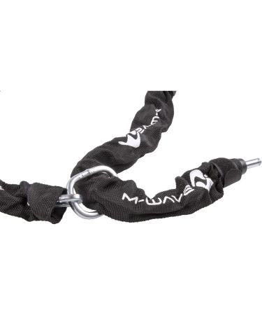 M-Wave Ringchain Frame Lock with Chain - Secure Black Bicycle Lock (One Size) | Shop Internationally - Buy Online on GoSupps.com