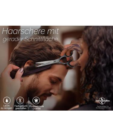 Premium Hairdressing Scissors with Micro Toothing | RW Solingen 5.5 inches (13.97 cm) with Storage Case - International Shipping Available - Buy Online on GoSupps.com