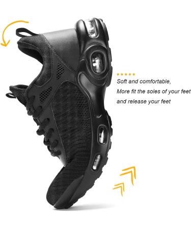 Men's Non-Slip Air Running Shoes - Size 11 Black | Athletic Sport Trainer for Tennis & Basketball - Buy Online on GoSupps.com