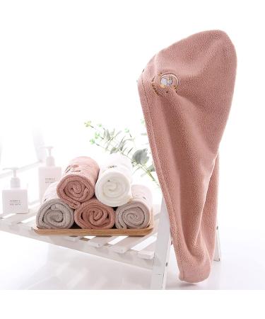 Super Absorbent Khaki Microfiber Towel for Women | Quick Dry Hair Turban - Buy Online on GoSupps.com