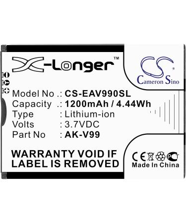 Buy 3.7V AK-V99 Battery Replacement for Emporia Select V99 - International Shipping Available - Buy Online on GoSupps.com