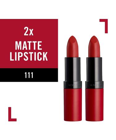 Rimmel Lasting Finish By Kate Lipstick - Matte Collection 2-Pack - Buy Online on GoSupps.com