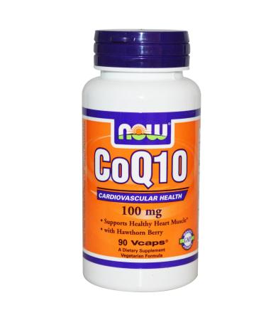 Now Foods Coq10 100 Mg 90 Veggie Capsules