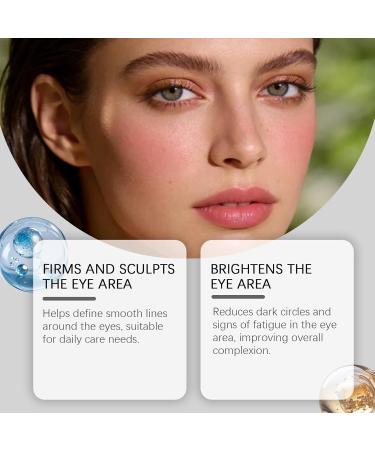  G n rique Smoothing and Firming Eye Contour Treatment - Reduces Fine Lines Dark Circles and Puffiness - With DNA and Tetrapeptide - Melting Cream Texture - 20ml - Buy Online on GoSupps.com