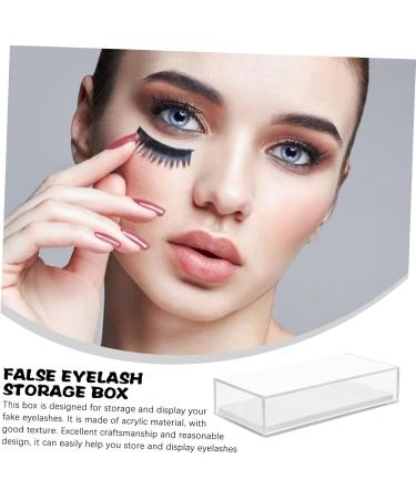 CALLARON Bo te de Rangement pour Faux Cils Transparente en Acrylique Format Compact Protection Anti-poussi re pour Femme Usage Professionnel et Voyage - Buy Online on GoSupps.com