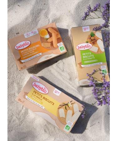 Babybio Petits Biscuits la vanille 160gr (Lot de 3) Vanille 160 g (Pack of 3) - Buy Online on GoSupps.com