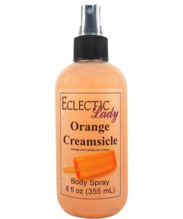 Orange Creamsicle Body Spray (Double Strength) 8 ounces Body Mist for Women with Clean Light & Gentle Fragrance Long Lasting Perfume with Comforting Scent for Men & Women Cologne with Soft 8 Fluid Ounces (Double Strength)