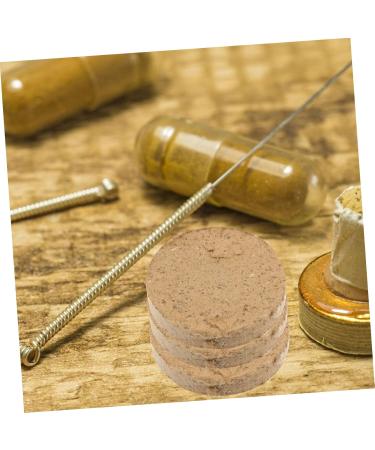 Buy SOLUSTRE 80 Pcs Moxa Cake Herbal Stickers - Natural & Effective Tool | 5x2x2 cm | International Shipping Available - Buy Online on GoSupps.com