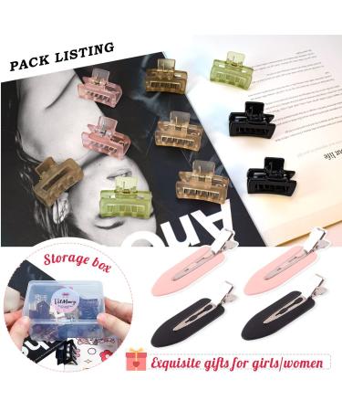 VITMOORY Matte Mini Hair Clips 1.5 inch - Set of 14 Multicolor Hair Claws for Women & Girls - Buy Online on GoSupps.com