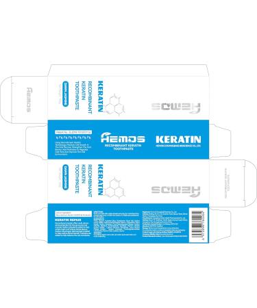World's First Recombinant Keratin Toothpaste - 2-Minute Hemostatic Solution for Mouth Ulcers Gingivitis Dental Plaque Removal & Gum Repair - Whitening Toothpaste (1-Pack - Buy Online on GoSupps.com