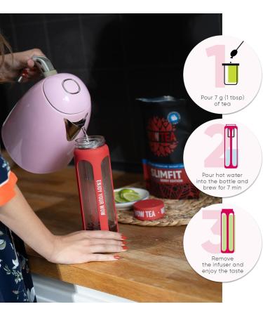 WOW TEA: Berry Slimfit Tea + Collagen + Fruit - Buy Online on GoSupps.com