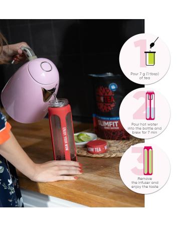 WOW TEA Berry SlimFit Tea - Natural 21-Day Weight Loss Program for a Healthier You | International Shipping Available - Buy Online on GoSupps.com