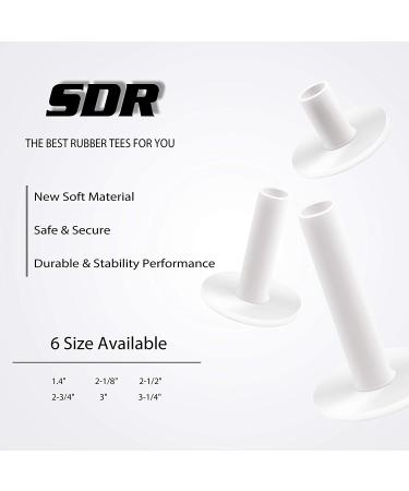 CHAMPKEY Premium Rubber Golf Tees - Durable & Stable for Hitting Mats | Ideal for Outdoor Training - Buy Online on GoSupps.com