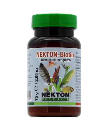 NEKTON-Biotin | Vitamin preparation for plumage formation for all birds | Made in Germany (75g) 75 g (1 pack) - Buy Online on GoSupps.com
