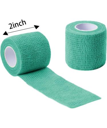 32 Rolls Self-Adhesive Cohesive Bandage Wrap - 2 Inch Colorful Elastic Tape for Sports Wrists & Ankles - Ideal for Swelling & Sprains - International Shipping - Buy Online on GoSupps.com