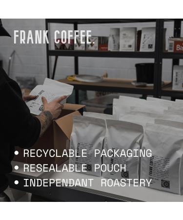 Frank Coffee Roasters | Straight Talker Blend 1kg Coffee Beans | Freshly Roasted in Suffolk | 100% Arabica Medium Roast Espresso | Speciality Whole Coffee Beans Straight Talker Blend 1 kg (Pack of 1) - Buy Online on GoSupps.com