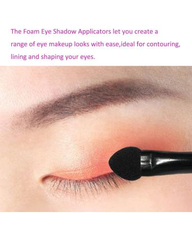 2-in-1 Mini One-Way Lip & Eyeshadow Brush Set - 100 Pieces for Flawless Makeup Application | Rose Blower Design - Buy Online on GoSupps.com
