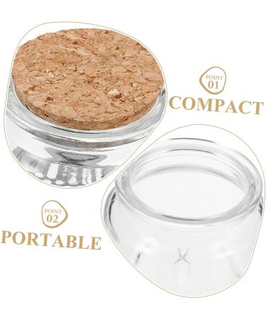 Housoutil Nail Cup Dappen Dish Nail Dish Bowl Acrylic Nail Supplies Nail Dish with Lids Manicure Nail Dish with Stainless Steel Mesh Nail Dish Cups with Lids Cork Glass Saucer Cup - Buy Online on GoSupps.com