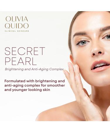 OLIVIA QUIDO Clinical Skin Care Secret Pearl | Brightening Anti-Aging Complex with Glutathione & Alpha Lipoic Acid for Dark Spots & Fine Lines - Buy Online on GoSupps.com