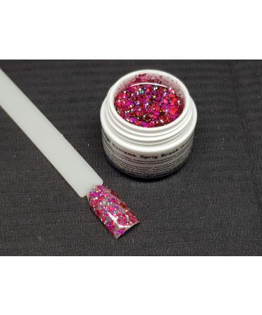 5ml UV Exclusiv Big Glitter Gel | Extreme Spring Break - Shop Internationally for Nail Art Supplies - Buy Online on GoSupps.com