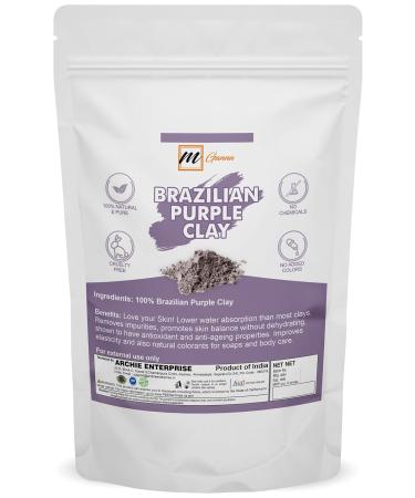 100% Natural Brazilian Purple Clay for Anti-Aging & Skin Firming - 1 LB | Ideal for Creams & Soap Making - Buy Online on GoSupps.com